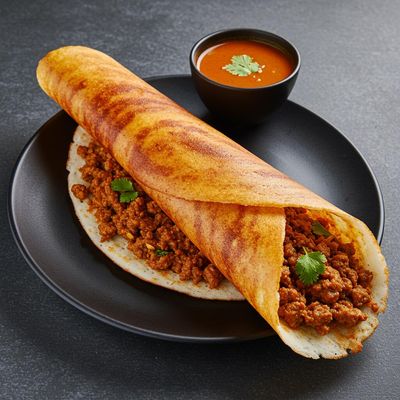 Mutton Keema Dosa